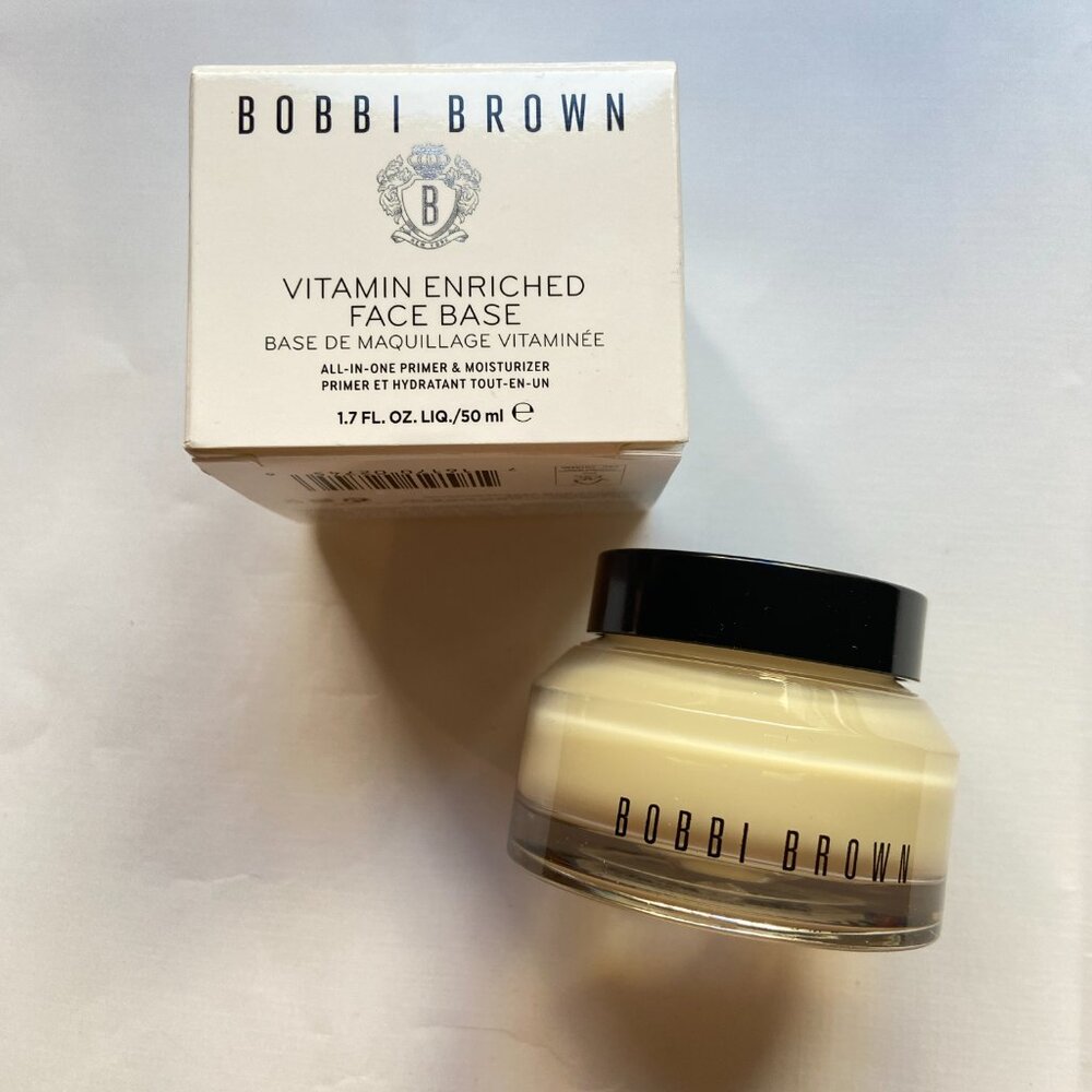 NEW Bobbi Brown Vitamin C Enriched Face Base Moisturizer & Primer 50mL
